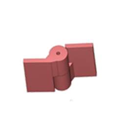 2875LH-304 Half Mortise Hinges